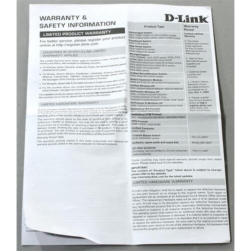 D-Link DES-1008C/B1A Неуправляемый коммутатор с 8 портами 10/100Base-TX