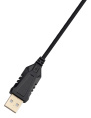 Мышь проводная GMNG XM002, игровая, оптическая, USB, 7200dpi, черный