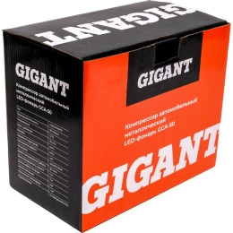 Автомобильный компрессор Gigant металл, 12V, LED фонарь GCA-50