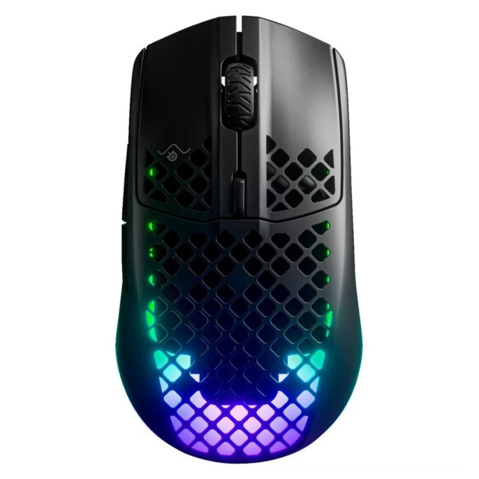 Мышь SteelSeries Aerox 3 Wireless Ultra Lightweight Gaming Mouse 2022 Onyx 62612