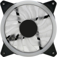 Вентилятор Оклик OG-CF120RGB3-BK RGB 120х120x25 черный 3-pin 4-pin Molex упак.:1шт Ret