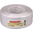 Rexant 01-5101 Кабель телефонный ШТЛП 4 жилы Cu, белый, 100м