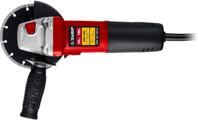 Угловая шлифмашина Зубр УШМ-125-1105 ЭТ