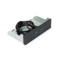 Планка USB 3.0 на переднюю панель 5.25" Gembird, 2 порта USB FP5.25-USB3-2A