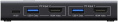 Переключатель UGREEN AK502 75246 HDMI 4K@60Hz KVM Switch 2 In 1 Out. Цвет: черный (75246_)