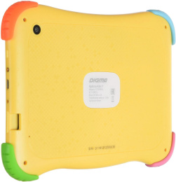 Планшет Digma Optima Kids 7 RK3126C 1.2 4C RAM1Gb ROM16Gb 7" IPS 1024x600 Android 8.1 разноцветный 2Mpix 0.3Mpix BT WiFi microSD 128Gb 2500mAh