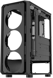Корпус Bloody CC-126 черный без БП ATX 8x120mm 2xUSB2.0 1xUSB3.0 audio bott PSU (CC-126-BK)