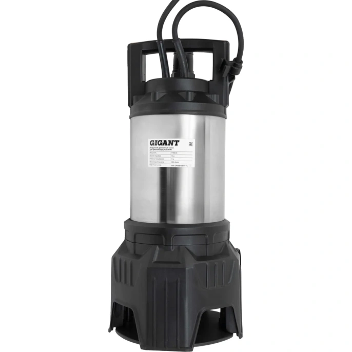 Погружной дренажный насос, для грязной воды Gigant CACH-09