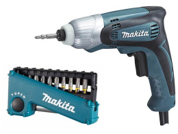 Шуруповерт MAKITA TD 0100 в кор. + Акция набор насадок TD0100A1