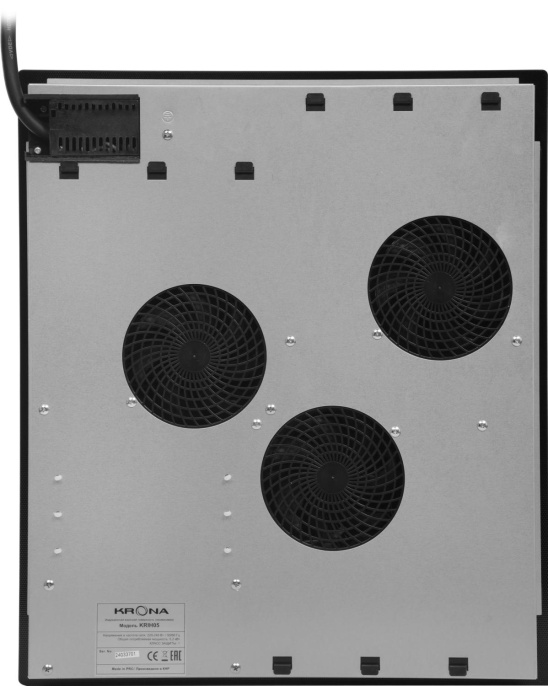 Индукционная варочная поверхность Krona REMO 45 BL, конфорок: 3 шт., стеклокерамика, независимая, черный