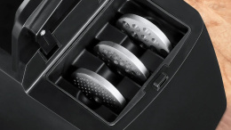 Мясорубка Bosch MFW67440 2000Вт черный/серебристый