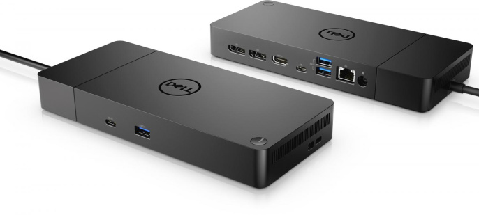 Докстанция Dell Dock WD19S; 130W USB-C ; 2xDP 1.4; 1xHDMI 2.0; 2xUSB-C; 3xUSB-A; 1xRJ-45 без EU кабеля 210-AZBX