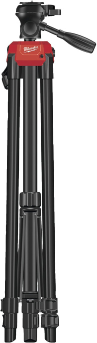 Штатив Milwaukee TRP180 4932478106 для лазерного нивелира, резьба 1/4", высота 72-180 см, регулируемая головка, алюминиевая конструкция