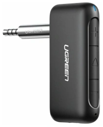 Адаптер UGREEN CM276 (70303) Car&Home Bluetooth 5.0 Receiver Audio Adapter. Цвет: черный