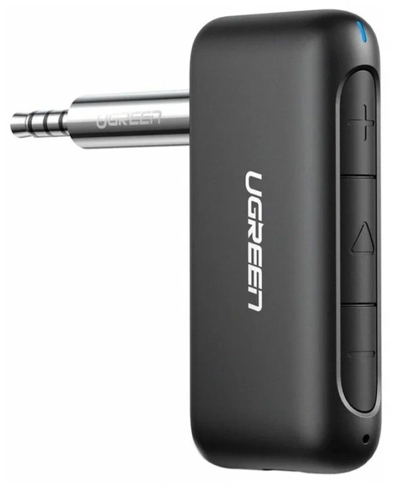 Адаптер UGREEN CM276 (70303) Car&Home Bluetooth 5.0 Receiver Audio Adapter. Цвет: черный