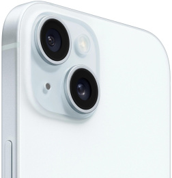 6.1" Смартфон Apple iPhone 15 128Gb, A3090, NFC, OLED, 60Гц, голубой