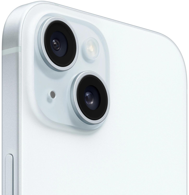 6.1" Смартфон Apple iPhone 15 128Gb, A3090, NFC, OLED, 60Гц, голубой