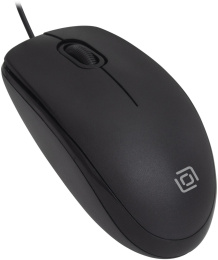 Мышь Оклик 195M for business черный оптическая 1200dpi USB 3but (M218 Black)
