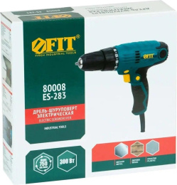 Дрель-шуруповерт FIT ES-283, сетевой [80008]