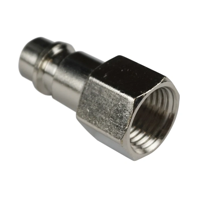 Адаптер-соединитель пневматический резьба 1/4F на быстросъём рапид папа Berger BG BG1405