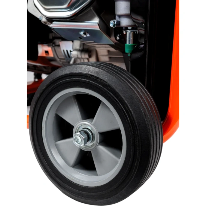 Бензиновый генератор Gigant (6,5 кВт; эл.стартер; ATS; колёса и ручки) GGL-6500E