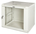 Шкаф Шкаф настенный серии Pro, 6U 600x600, стеклянная дверь (TWT-CBWPG-6U-6x6-GY)