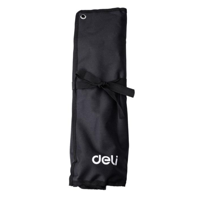 Набор накидных изогнутых гаечных ключей в сумке DELI 12шт/ 6-32мм DL150012A углеродистая сталь ткань Oxford 104511