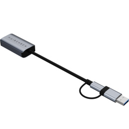 Адаптер Maibenben Adapter USB-C/USB-A to RJ45 LAN 1000M (DS02RG0125)