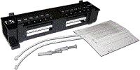 Патч-панель Lanmaster TWT-PP12UTP-H 10" 1U 12xRJ45 кат.5E UTP