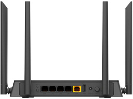Wi-Fi роутер D-Link DIR-815/RU/R4A, Wi-Fi 5, AC1200, 2.4/5ГГц, 4 LAN, 1xUSB, черный