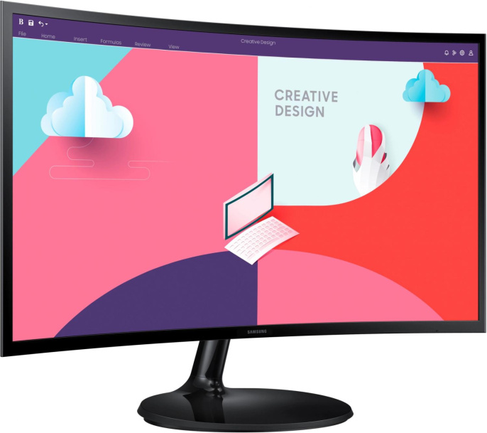 Монитор Samsung 23.8" S24C360EAI черный VA LED 16:9 HDMI матовая 250cd 178гр/178гр 1920x1080 75Hz FreeSync VGA FHD 3.1кг LS24C360EAIXCI