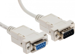 Кабель-удлинитель Ningbo COM 9pin m COM 9pin f 3м серый (27247060)