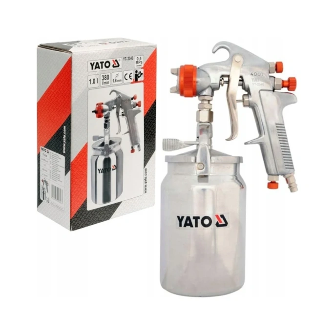 Пистолет-распылитель с нижним бачком YATO YT-2346