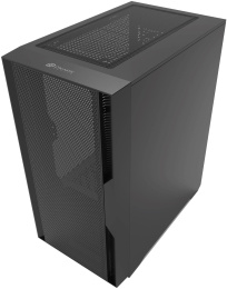 Корпус mATX Oklick OCC-MN307, Mini-Tower, без БП, черный