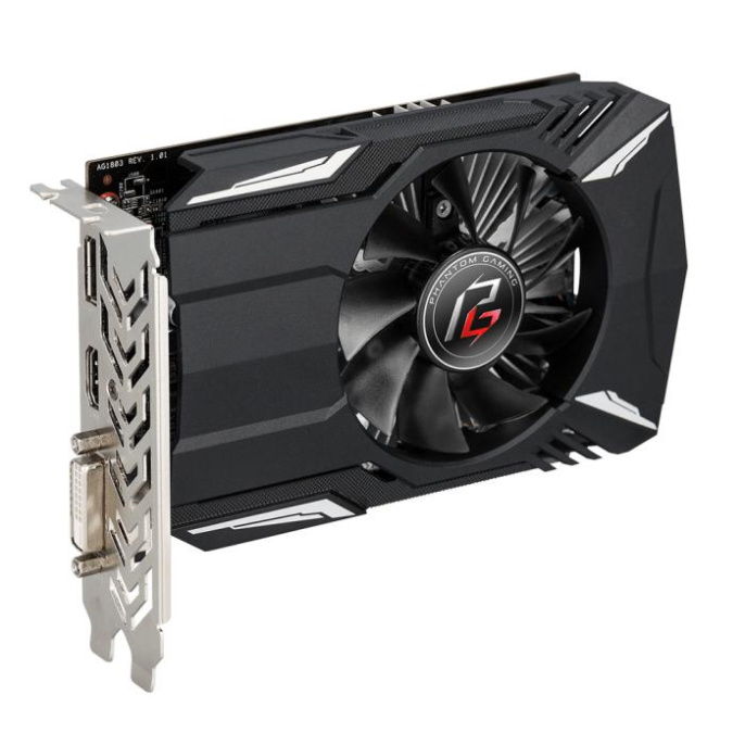 Видеокарта PCIE16 RX 550 4GB GDDR5 PHANTOM G R RX550 4G ASROCK
