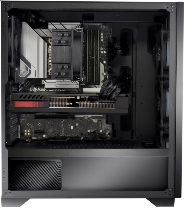 Компьютер iRU Strato 710Z7GP Intel Core i7 13700KF, DDR5 32ГБ, 1ТБ SSD, NVIDIA GeForce RTX 5060TI - 8 ГБ, без операционной системы, черный [2134682]