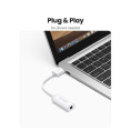 Внешняя звуковая карта UGREEN US206 30712 USB A Male to 3.5 mm Aux Cable. Цвет: белый 30712_