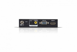 ATEN VC812-AT-G Конвертер, HDMI VGA+AUDIO, HDMI HD-DB15+MINI-JACK+RCA, Female, Б.П. 5V, 1920x1200 DDC2B;1080p;Analog + Digital stereo audio output