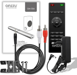 Саундбар Ginzzu GM-506 2.1 50Вт+50Вт черный