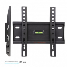 Кронштейн для телевизора Arm Media PLASMA-5 new, 15-47", настенный, фиксированный,  черный [10214]