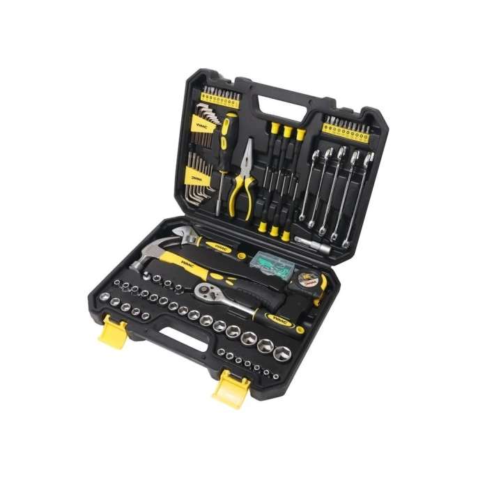 Набор инструментов WMS Tools 1/4'', 3/8", 128 предметов WMC-30128 WMC-30128(48133)