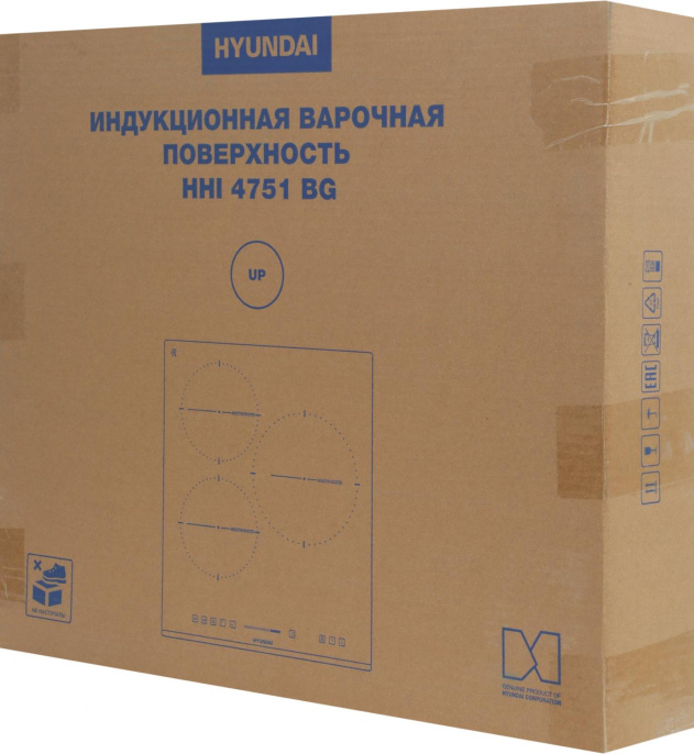 Индукционная варочная поверхность Hyundai HHI 4751 BG черный