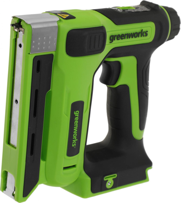 Степлер ручной Greenworks G24CS10 скобы 4/55/90/18GA 3400107
