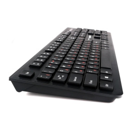 Комплект кл-ра+мышь пров. Gembird KBS-9050 черн.,104кл, 3кн., каб.1.5м KBS-9050 270906 {20}