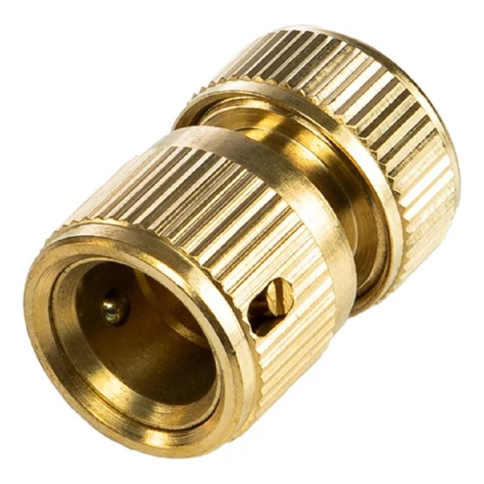 Rexant 62-0309-F Коннектор для шланга латунный, быстросъемный, 1/2"