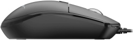 Мышь проводная Acer OMW401, оптическая, USB, 2000dpi, черный [zl.mceee.031]