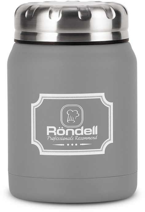 Термос Rondell RDS-943, 0.5л, серый