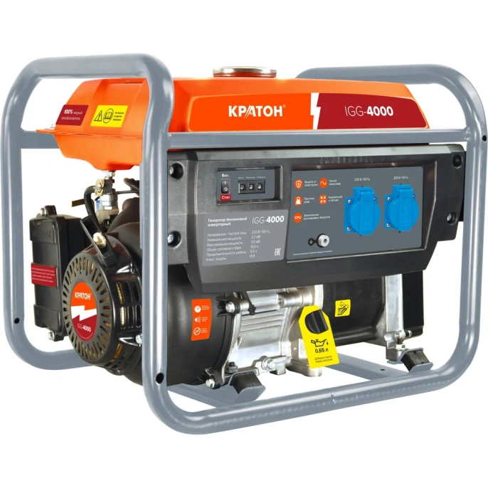Бензиновый инверторный генератор Кратон IGG-4000 3 08 04 016