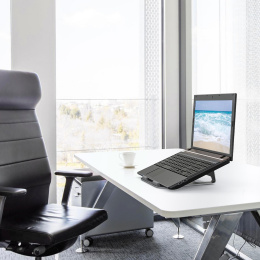 Подставка для ноутбука Cactus CS-NB-AL, 15.4", 235х235, серебристый