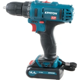 Аккумуляторная дрель-шуруповерт Кратон CDB-14,4-Li-1,5 3 11 01 059